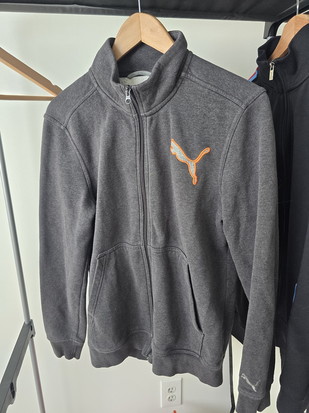 Puma Men’s Charcoal Zip Jacket